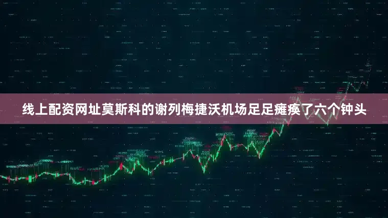 线上配资网址莫斯科的谢列梅捷沃机场足足瘫痪了六个钟头